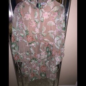Oh Polly Floral Dress - Size US 6 - Worn Once - Like New